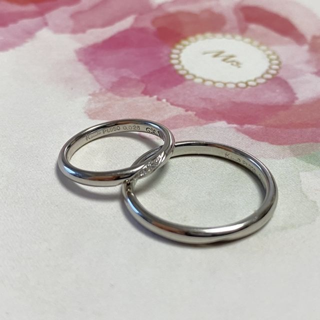 【ケイウノ ブライダル(K.UNO BRIDAL)の口コミ】 夫婦ともにディズニーが大好きなので、ディズニーのデザインのものや刻印…