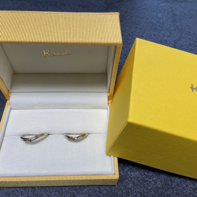 【ケイウノ ブライダル(K.UNO BRIDAL)の口コミ】 初めはストレートタイプが気になっていたのですが試着してみたらなんかし…