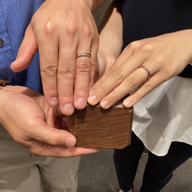 【TANZO.(鍛造指輪)の口コミ】 当初はジュエリーブランドで探していましたが、他のブランドでは見たこと…