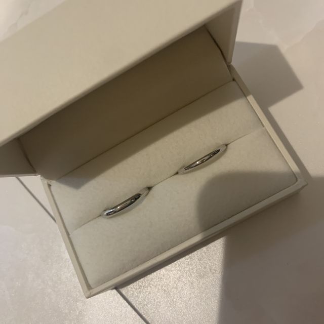 【CRAFY(クラフィ)の口コミ】 結婚指輪を手作りできるとこに引かれました。できるだけシンプルな物が良…