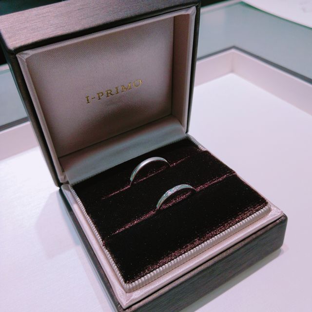 【アイプリモ(I-PRIMO)の口コミ】 斜めにダイヤが入っているストレートラインの指輪を探し、メンテナンスや…