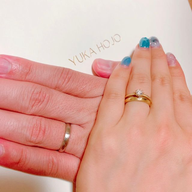 【YUKA HOJO(ユカホウジョウ)の口コミ】 元々は妻がブランドを決めていました。試着したところ馴染む感じの優しい…