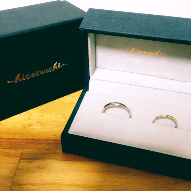 【hitotsuchi(ヒトツチ)の口コミ】 ハイブランドの結婚指輪と迷いましたが、手作り感や温かみのある指輪を作…