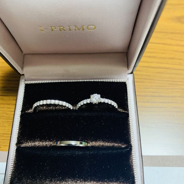 【アイプリモ(I-PRIMO)の口コミ】 欲しい指輪のイメージが、「ストレートでキラキラしてるもの」で色々なお…