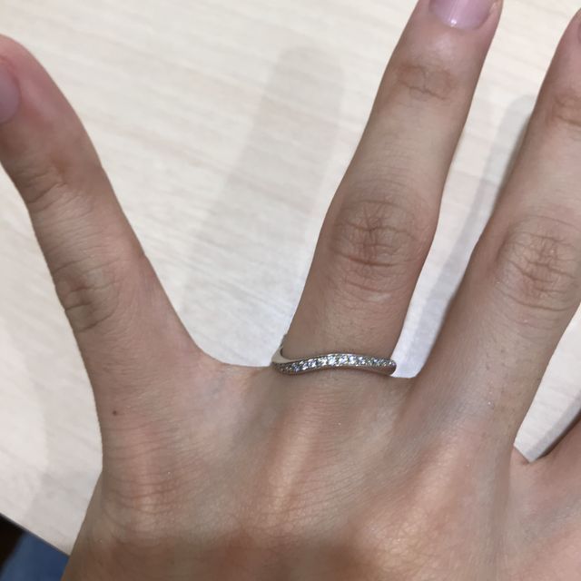 【TRECENTI(トレセンテ)の口コミ】 こちらの指輪はつけ心地が非常にいいです。フィット感が異なりました。指…