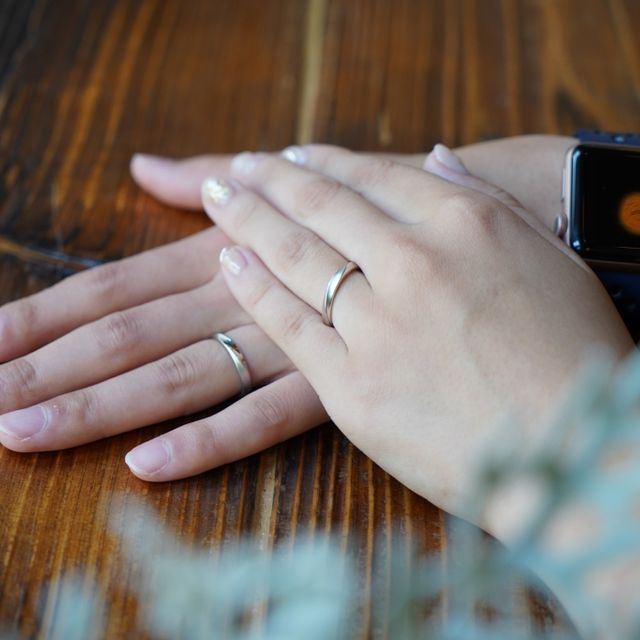 【THREE TREES(スリーツリーズ)の口コミ】 指輪は自分たちで手作りをして思い出に残したかったので、Instagramでいろ…