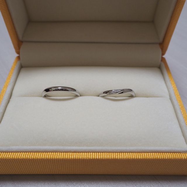 【ケイウノ ブライダル(K.UNO BRIDAL)の口コミ】 相手はストレートタイプ、私はウェーブタイプを希望していたので
ぴったり…