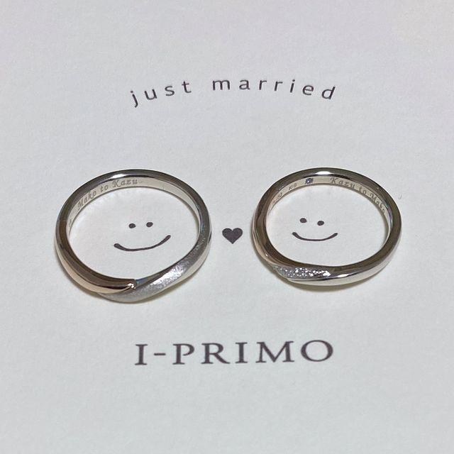 【アイプリモ(I-PRIMO)の口コミ】 どの指輪もとてもきれいであったが、以前から使っている指輪の形が気に入…