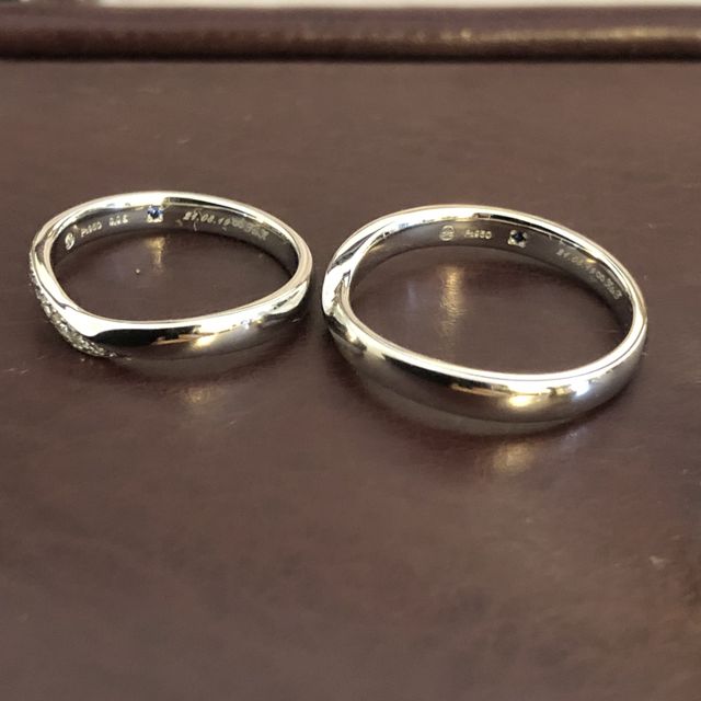 【彩乃瑞(IRONOHA)の口コミ】 色々なデザインを見てまわって何個かに絞り、最終的にはエンゲージと組合…