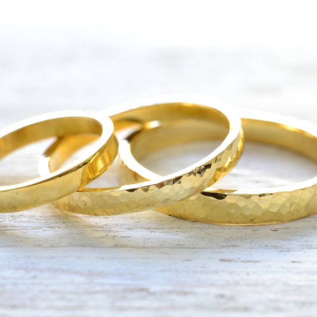 【湘南彫金工房 andfuseの口コミ】 素材、デザイン、太さなどすべて選ぶことができました。ベビーリングはデ…