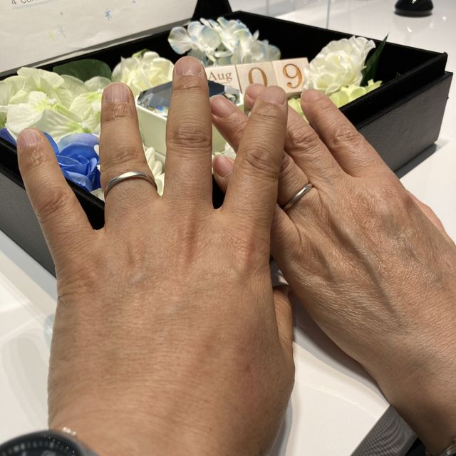 【4℃ BRIDAL(ヨンドシーブライダル)の口コミ】 来年が結婚35年となるので何か記念になるものと考えていました。コロナで…