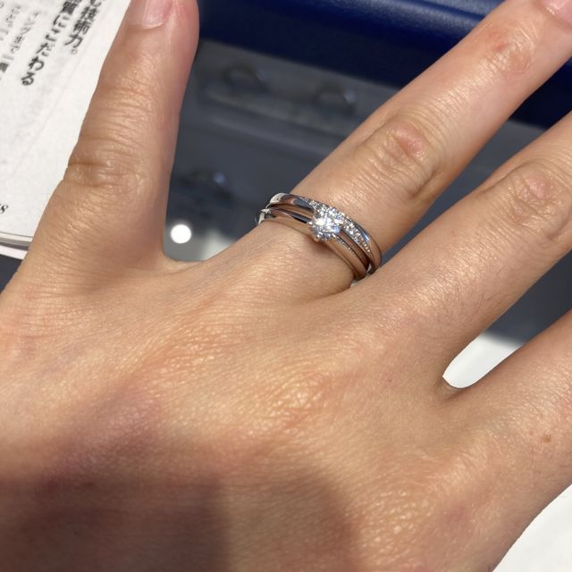 【銀座ダイヤモンドシライシの口コミ】 沢山の種類を持っているからこそ、他社が得意であるデザインに近いものも…