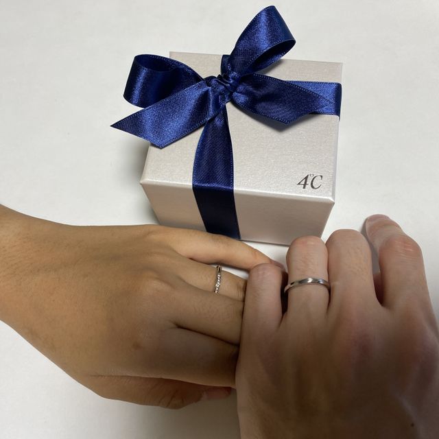 【4℃ BRIDAL(ヨンドシーブライダル)の口コミ】 表参道を散歩していた際に、4℃のことを知り、クチコミを見てみたところ店…