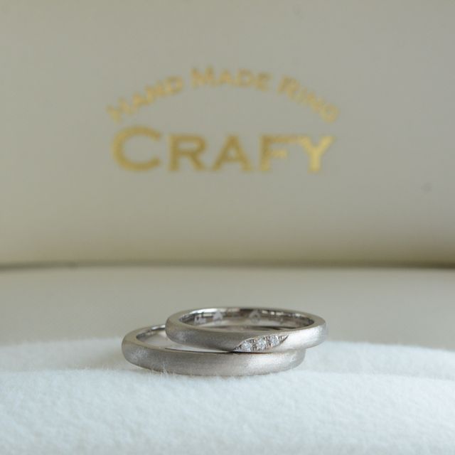 【CRAFY(クラフィ)の口コミ】 指輪を二人で手作りできる、お店を探していました。その中で、CRAFYさんは…
