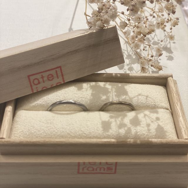 【atelier CraM(アトリエ クラム)の口コミ】 インスタを見て！一生ものなので内側のデザインも絶対こだわりたいと思っ…