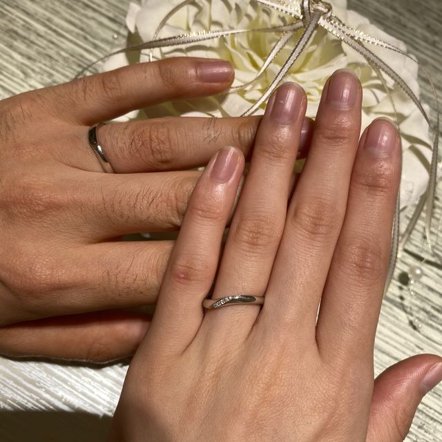 【TRECENTI(トレセンテ)の口コミ】 指が綺麗に見えるウェーブと、身体に吸い込むようなフィット感が良かった…