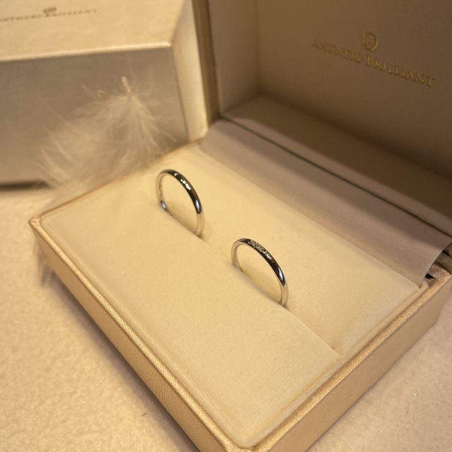 【ANTWERP BRILLIANT(アントワープブリリアント)の口コミ】 プロポーズでこの指輪を送って喜んでくれたので、重ね付けをしたいと言っ…