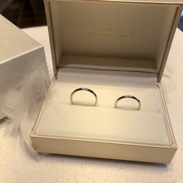 【ANTWERP BRILLIANT(アントワープブリリアント)の口コミ】 プロポーズでもらった婚約指輪が、アントワープブリリアントの指輪でした…