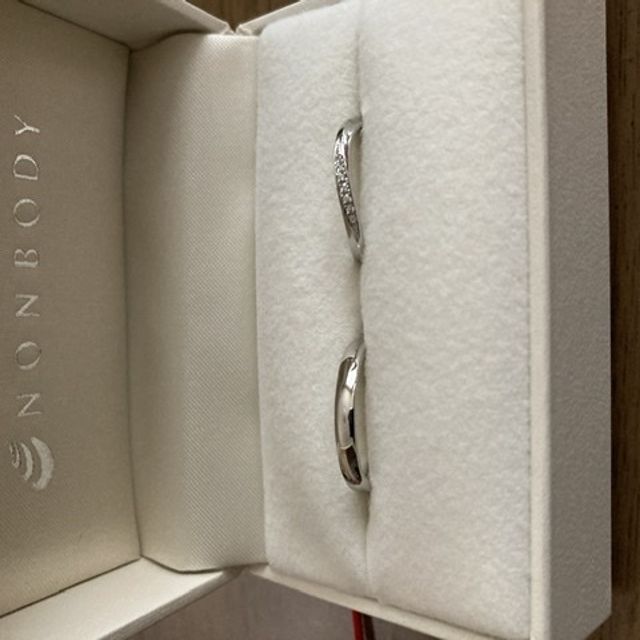 【NONBODY(ノンバディー)の口コミ】 デザイン性も気に入って、鍛造製法で作られており、傷付きにくい壊れにく…