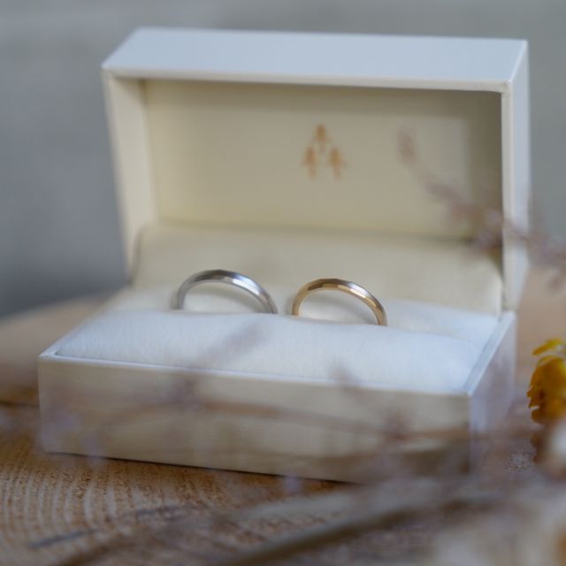 【THREE TREES(スリーツリーズ)の口コミ】 一生使うものなので、想い出に残る指輪にしたいという2人の希望を叶えるこ…