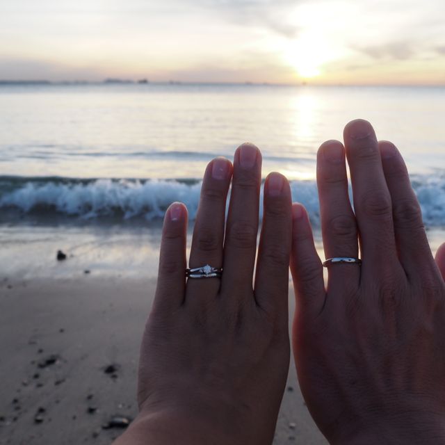 【アイプリモ(I-PRIMO)の口コミ】 婚約指輪をアイプリモの指輪をもらったので
結婚指輪もアイプリモで購入す…