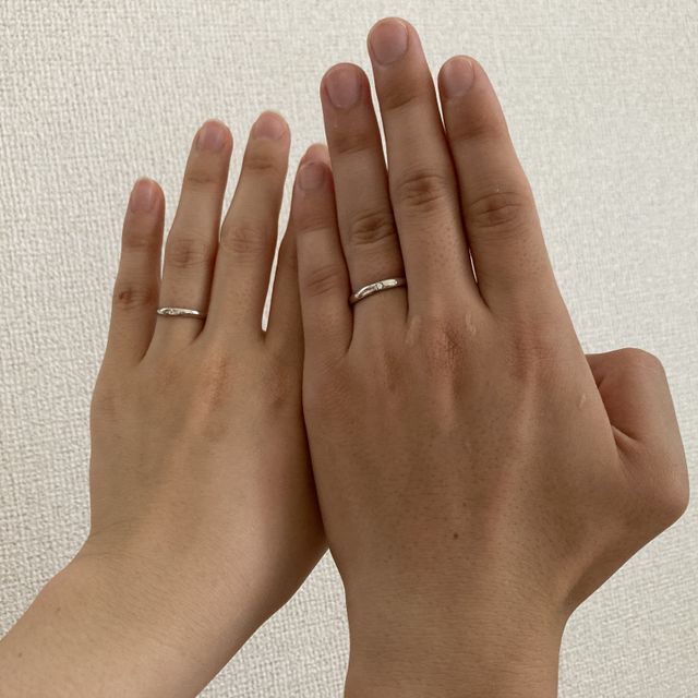 【銀座ダイヤモンドシライシの口コミ】 CMに惹かれたのでこのブランドで購入しようと決めていました。店員さんも…