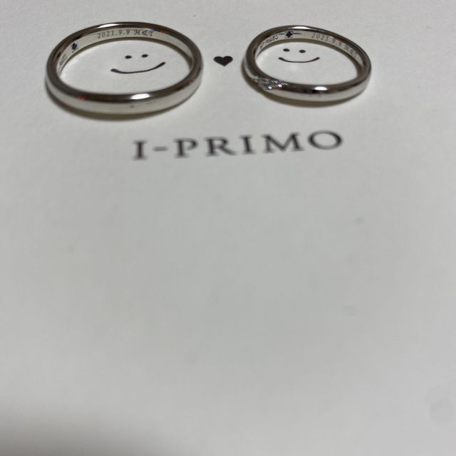 【アイプリモ(I-PRIMO)の口コミ】 指が細く長く見える、指にフィットするウェーブ型が気に入りました。ダイ…