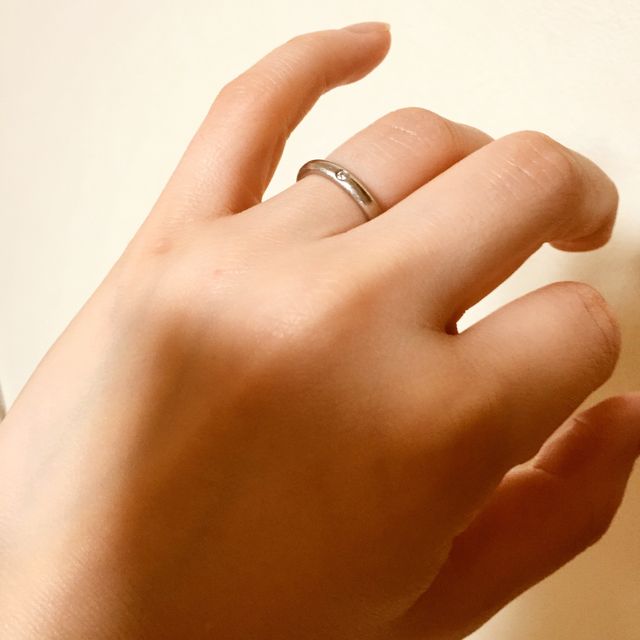 【ティファニー(Tiffany & Co.)の口コミ】 急に決まった結婚だったので、婚約期間がなく急いで指輪を見に行きました…
