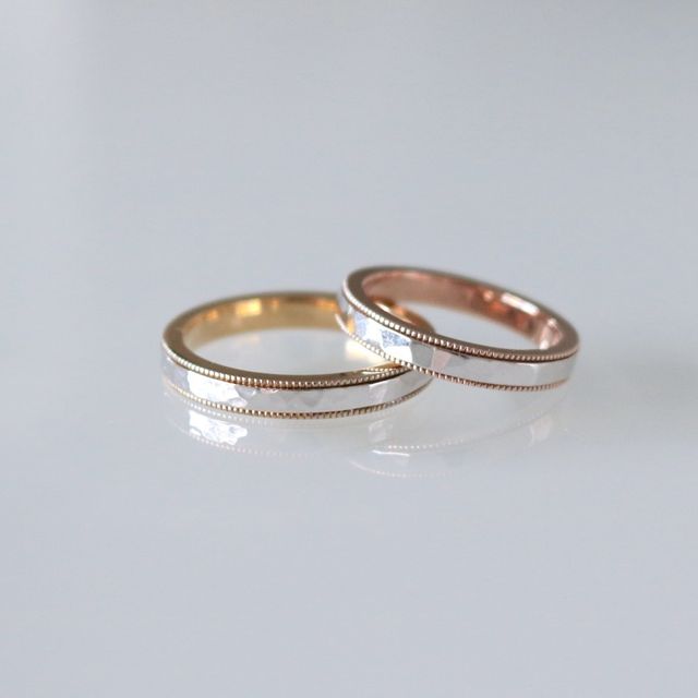 【鶴(mikoto)の口コミ】 外に縁がありシルバーリングが中に埋め込まれたようなユニークなデザイン…