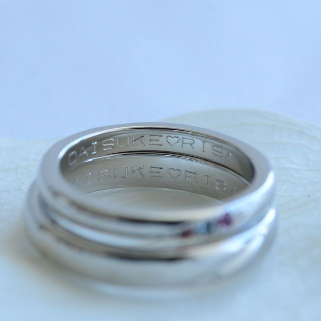 【CRAFY(クラフィ)の口コミ】 プラチナで細身かつ少し変わったデザインがいいなーと考えていました。当…