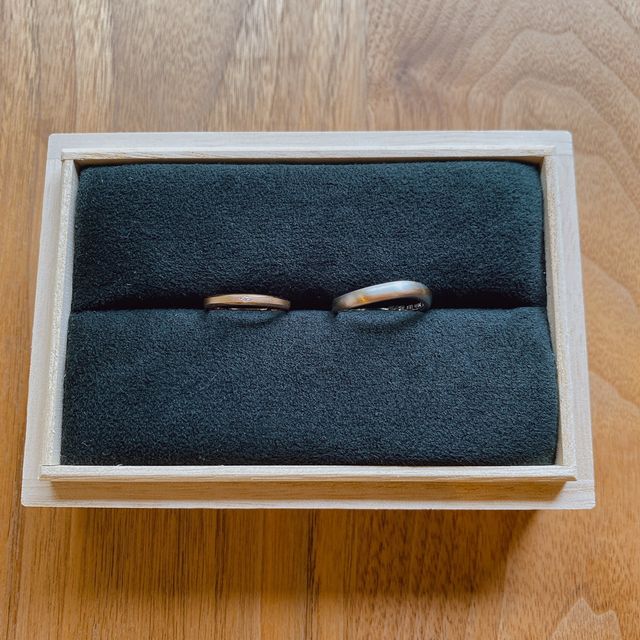 【出雲結(いずもゆい)の口コミ】 SNSで見つけ、出雲にゆかりのある結婚指輪ということが1番の決め手でした…