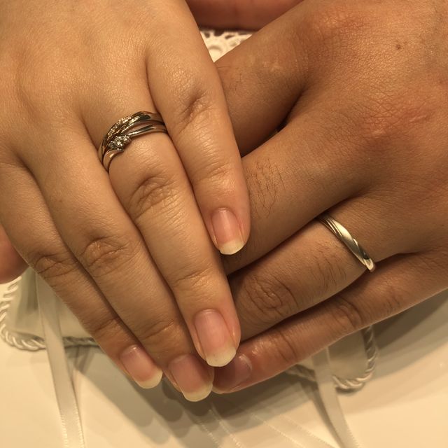 【4℃ BRIDAL(ヨンドシーブライダル)の口コミ】 他のブランドを見ることなく初めて行った4℃ブライダルのお店で丁寧な接客…