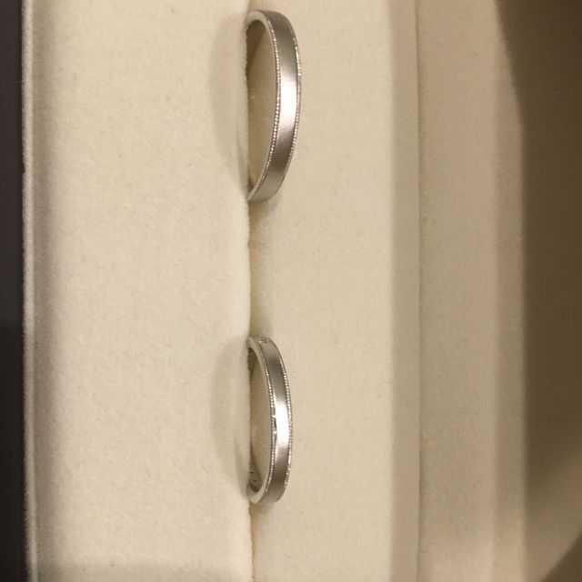 【JEWELRY  KAMATA(ジュエリーかまた)の口コミ】 ごてごてしていなくて、シンプルだけどお洒落で飽きのこないものにしたい…