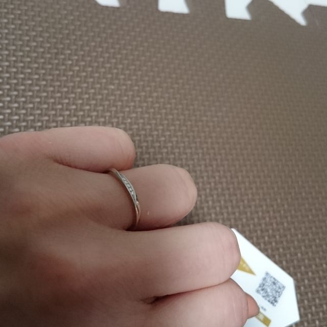 【俄(にわか)の口コミ】 指輪のデザインと意味合いがとっても気に入り、購入しました(*´ー｀…