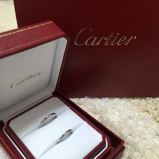 【カルティエ(Cartier)の口コミ】 結婚指輪は一生つけるものなので、デザインに流行がなくシンプルなものを…