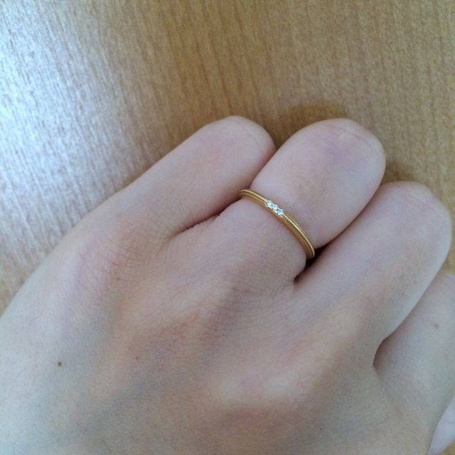 【CHER LUV(シェールラブ)の口コミ】 何十年もつけれるけど、シンプル過ぎないデザインのものを探していました…