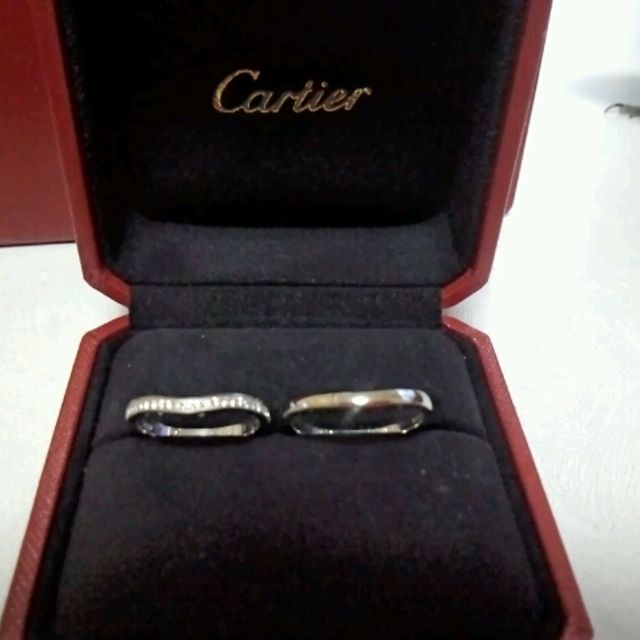 【カルティエ(Cartier)の口コミ】 婚約指輪は、彼がひとりで決めました。もともとカルティエとポンデがジュ…