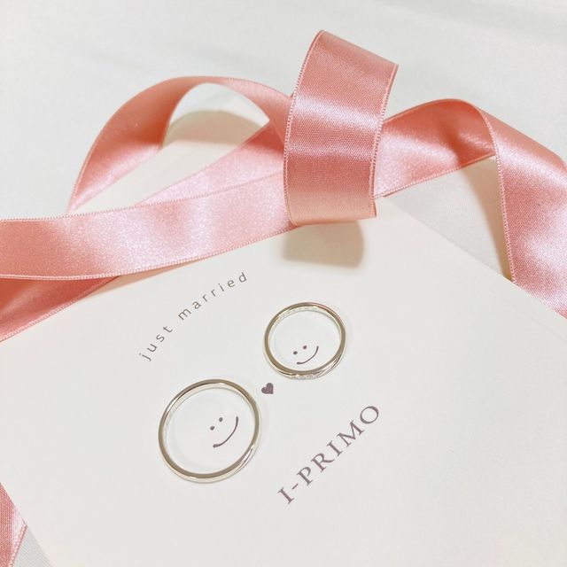 【アイプリモ(I-PRIMO)の口コミ】 リングの太さが細かく選べるので自分がつけた印象、店員の方に付けて頂い…