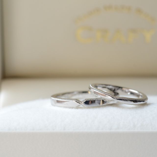 【CRAFY(クラフィ)の口コミ】 自分で思い通りのデザインの指輪を作成できるところ。インスタを見て、ど…
