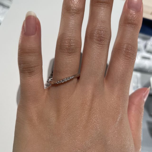 【銀座ダイヤモンドシライシの口コミ】 キャンペーンをやっており、たまたま自分達が行う結婚式のホテルと提携し…