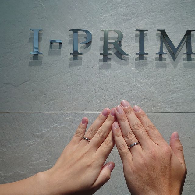 【アイプリモ(I-PRIMO)の口コミ】 装飾のないシンプルな指輪を探しており、他店舗も見ましたが、正直デザイ…