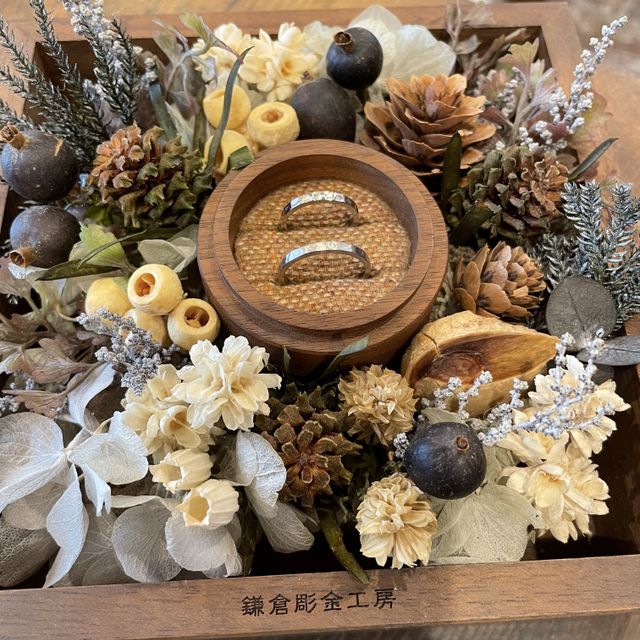 【鎌倉彫金工房の口コミ】 オリジナルの指輪を作りたく鎌倉彫金工房で作ることに決めました。色や素…