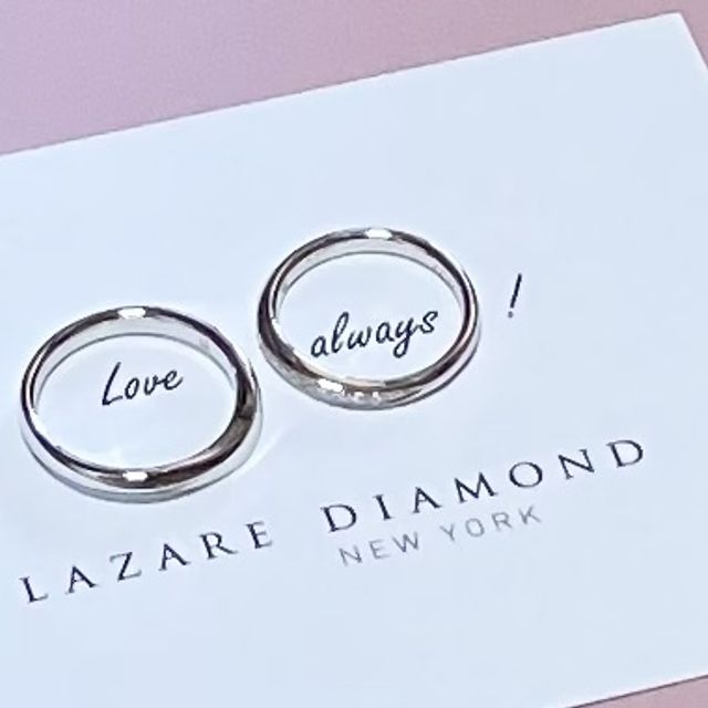 【ラザール ダイヤモンド(LAZARE DIAMOND)の口コミ】 普段仕事柄指輪をするのは難しいため、特別感のある指輪を探していました…