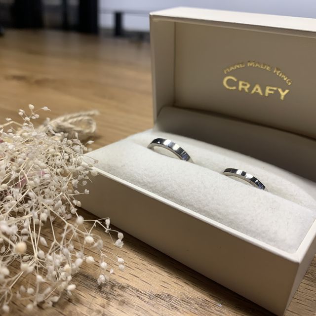 【CRAFY(クラフィ)の口コミ】 日々身につけるものなので、丈夫な素材でシンプルなデザインを望んでいま…