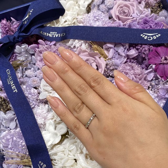 【ショーメ(CHAUMET)の口コミ】 他にない個性的なデザインで、ダイヤモンドがキラキラしており、一目惚れ…