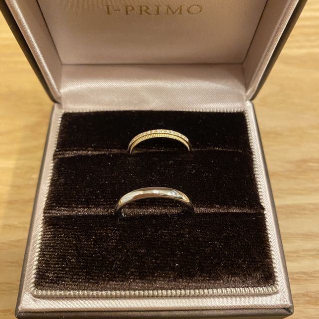【アイプリモ(I-PRIMO)の口コミ】 私たち夫婦はペアリングではなくて、お互いが気に入ったものをつける！と…