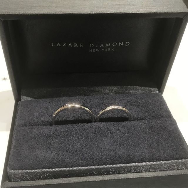 【ラザール ダイヤモンド(LAZARE DIAMOND)の口コミ】 せっかくの機会だから、いろいろ試着してみようと彼女と言い、気になるも…