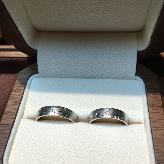 【TANZO.(鍛造指輪)の口コミ】 対応してくださった、スタッフの方がとても良い方で自分達のやりたいアイ…