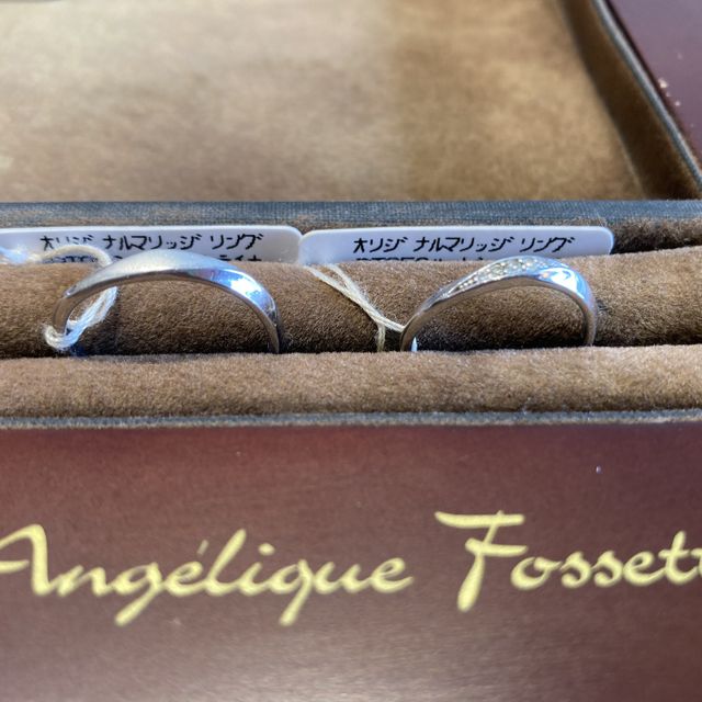 【アンジェリックフォセッテ(Angelique Fossette)の口コミ】 いくつか他のブランドさんのデザインをみてこんな感じが良いなとイメージ…