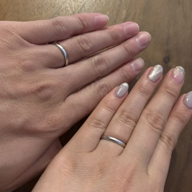 【【閉業】フラー・ジャコー(FURRER-JACOT)の口コミ】 シンプルイズベスト！
でも！
★ペアデザインではないけれど、ペアになる所…